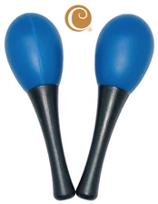 Kalos by Cecilio KP_PM5-BL Musical Instrument Pair of 2 Plastic 5" Maraca Blue