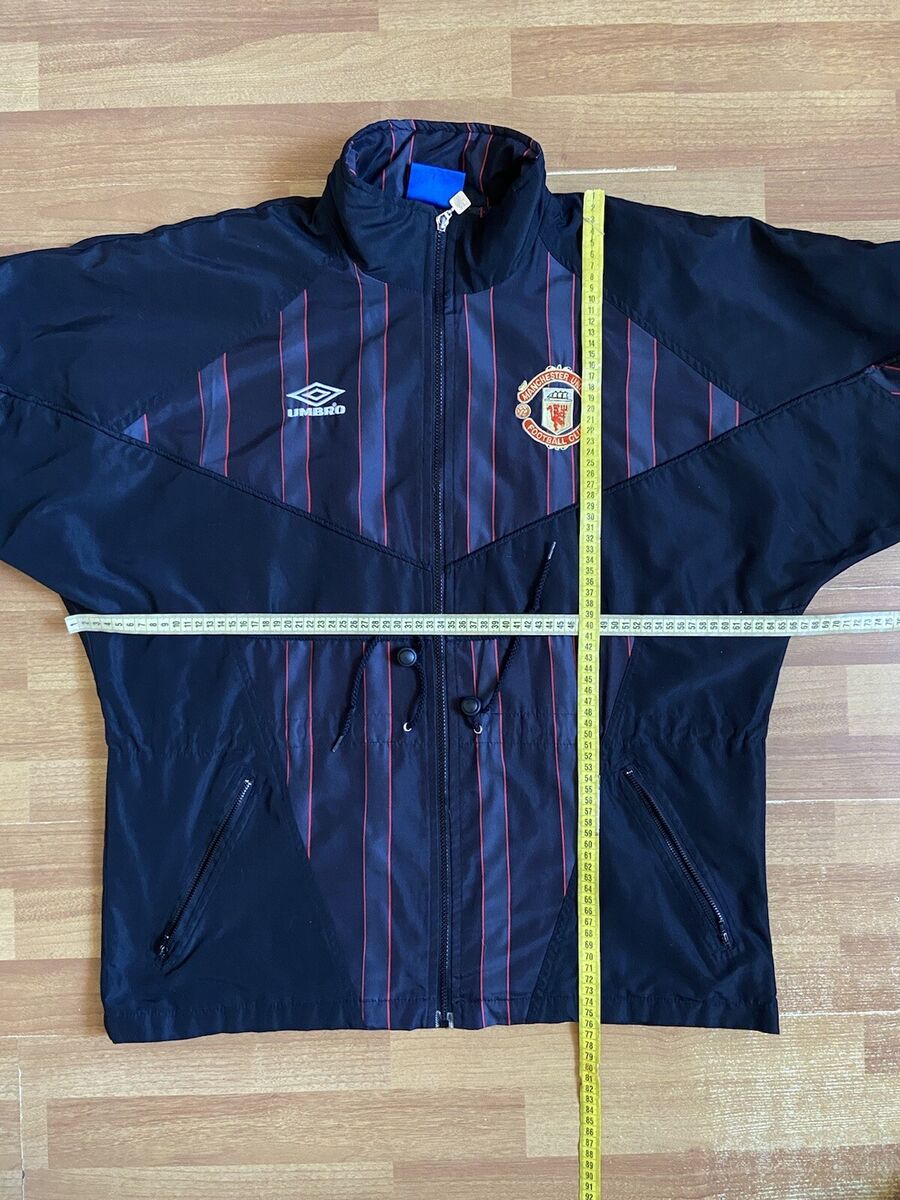 MANCHESTER UNITED 90s HOME FOOTBALL SOCCER TRACK JACKET MANCHESTER UNITED 90s HOME FOOTBALL SOCCER TRACK JACKET
