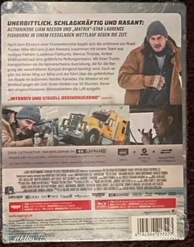 Ice Road 4K & Blu Ray Steelbook Edition German Release New & Sealed - Picture 2 of 2