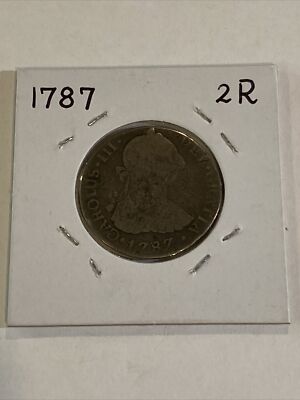 コレクション Carlos III. Reales 1787 コレクション Carlos III. Reales 1787 コレクション Carlos III