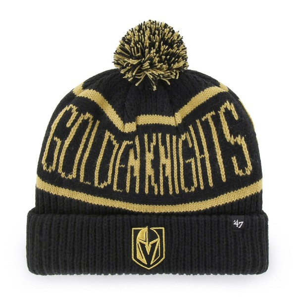Nhl Vegas Golden Knights 47 WollmüTze MüTze Calgary Cuff Knit Hat 192309578509-image