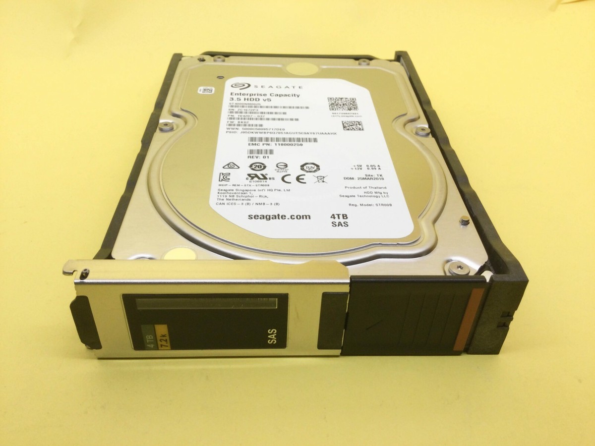 EMC Data Domain 005052089 4TB 7.2K 3.5