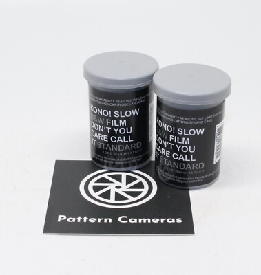 Kono! Slow B&W ISO Don't you dare call it STANDARD! Twin Pack 35mm Film  UK