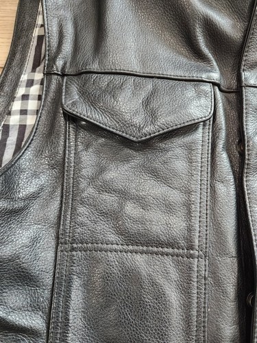 Used HIGHWAY 21 MAGNUM VEST - BLACK - STREET/ON-ROAD/MOTORCYCLE XL - Picture 3 of 9