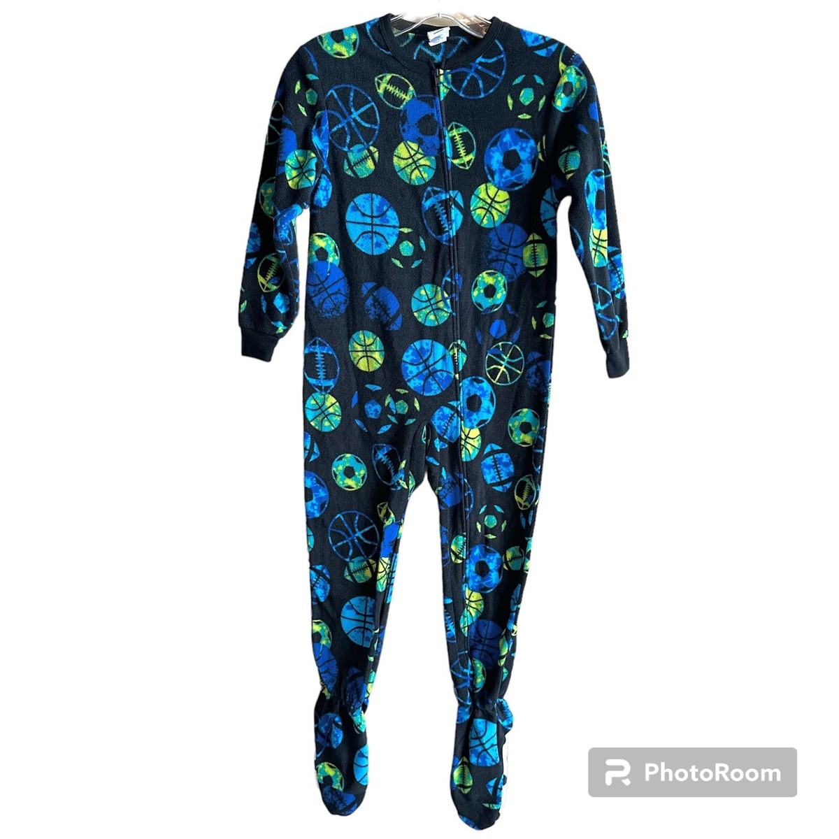 Circo Boys Pajamas Fleece Long Sleeve One Piece Footed PJs Sports