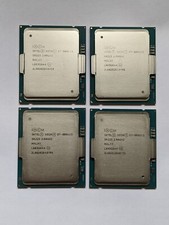 LOT OF 4x: Intel SR225 Xeon E7-8891 v3 2.8GHz 10 Core 45MB 9.6GT/s LGA2011