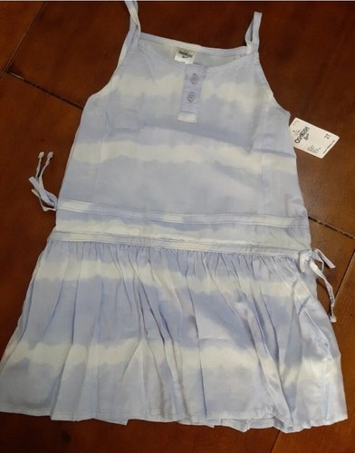 Oshkosh Baby Girls Dye tie clouds violet Sun Dress Size 2T - 第 1/4 張圖片