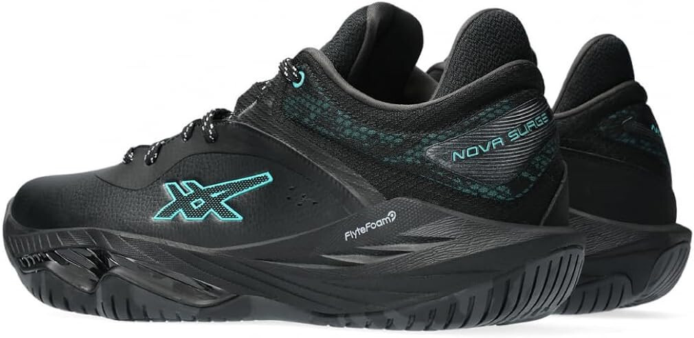 シューズ(男性用) asics NOVA SURGE LOW 26cm ASICS Basketball Shoes NOVA SURGE LOW Black 1061A043 US8
