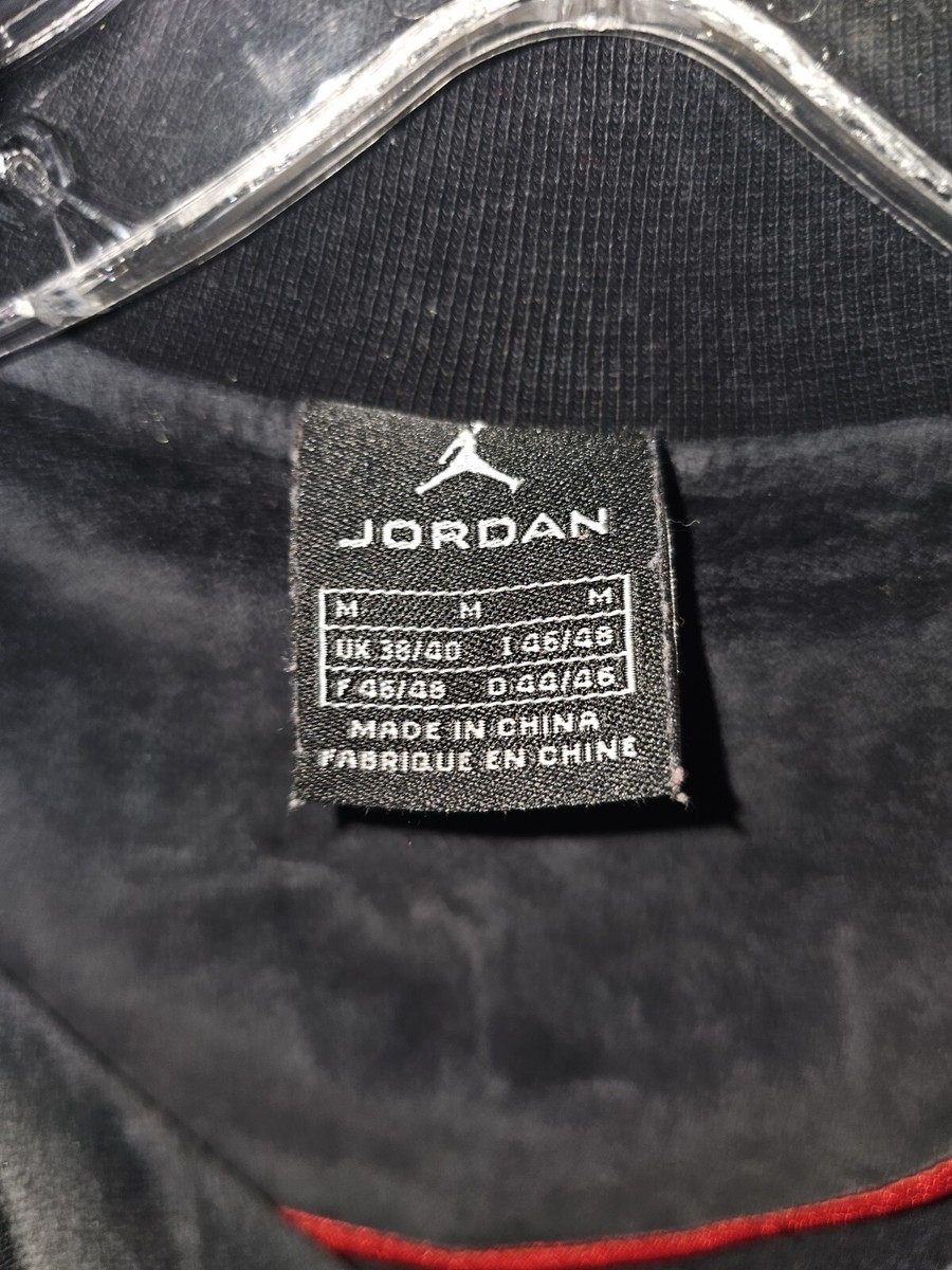 Nike Air Jordan Black Velour Track Jacket Medium Mens Nike Air Jordan Black Velour Track Jacket Medium Mens
