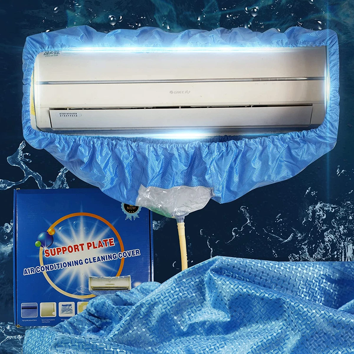 Mini Split Cleaning Kit AC Coil Cleaner Air Conditioning Waterproof  705353468377 | eBay
