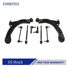 Sway Bars Tie Rod Front Lower Control Arms  Kit For Chevy Cobalt HHR Pontiac G5