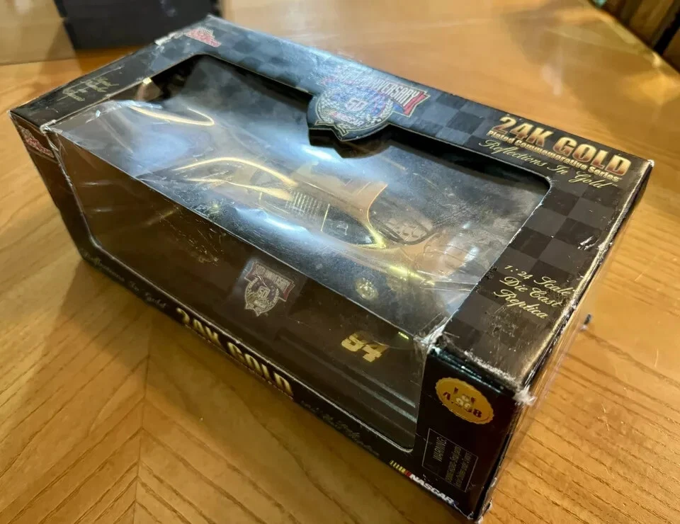 Billete de oro de 24 quilates Racing Champions escala 1:24 Elliott Big Mac #94 TT Foto 3 de 4