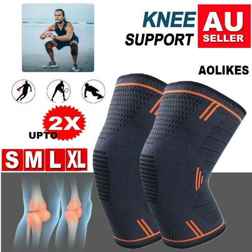 CFR Knee Sleeve Compression Brace – Adjustable, Self-Heating Support For Arthritis & Joint Pain