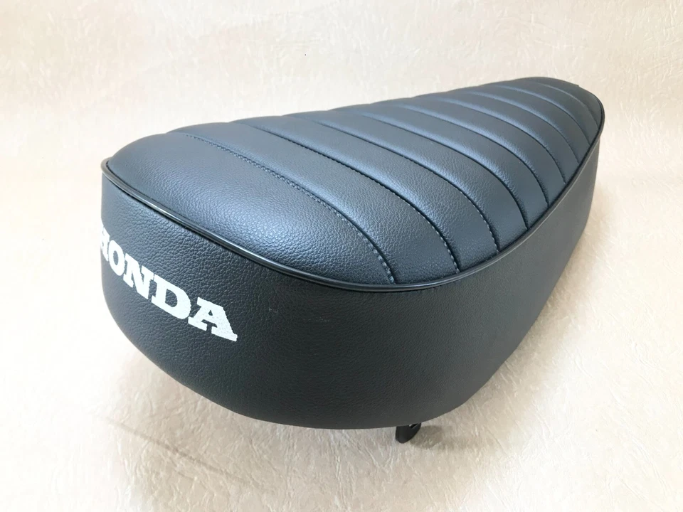 Honda XL70 1971 a 1976 (77100-137-671) asiento sillín pan XL70 motocicleta completa Foto 4 de 4