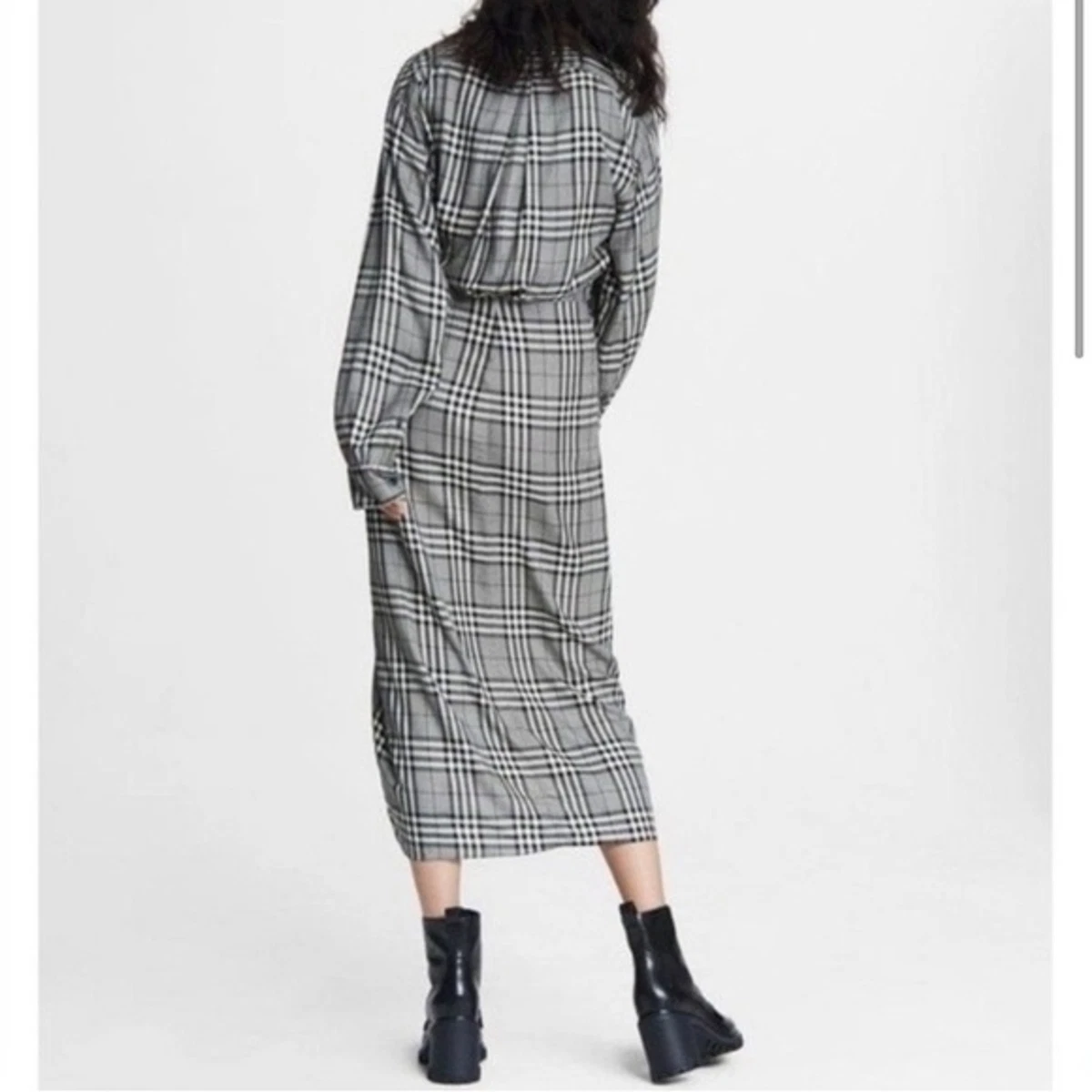 Rag and bone store plaid dress