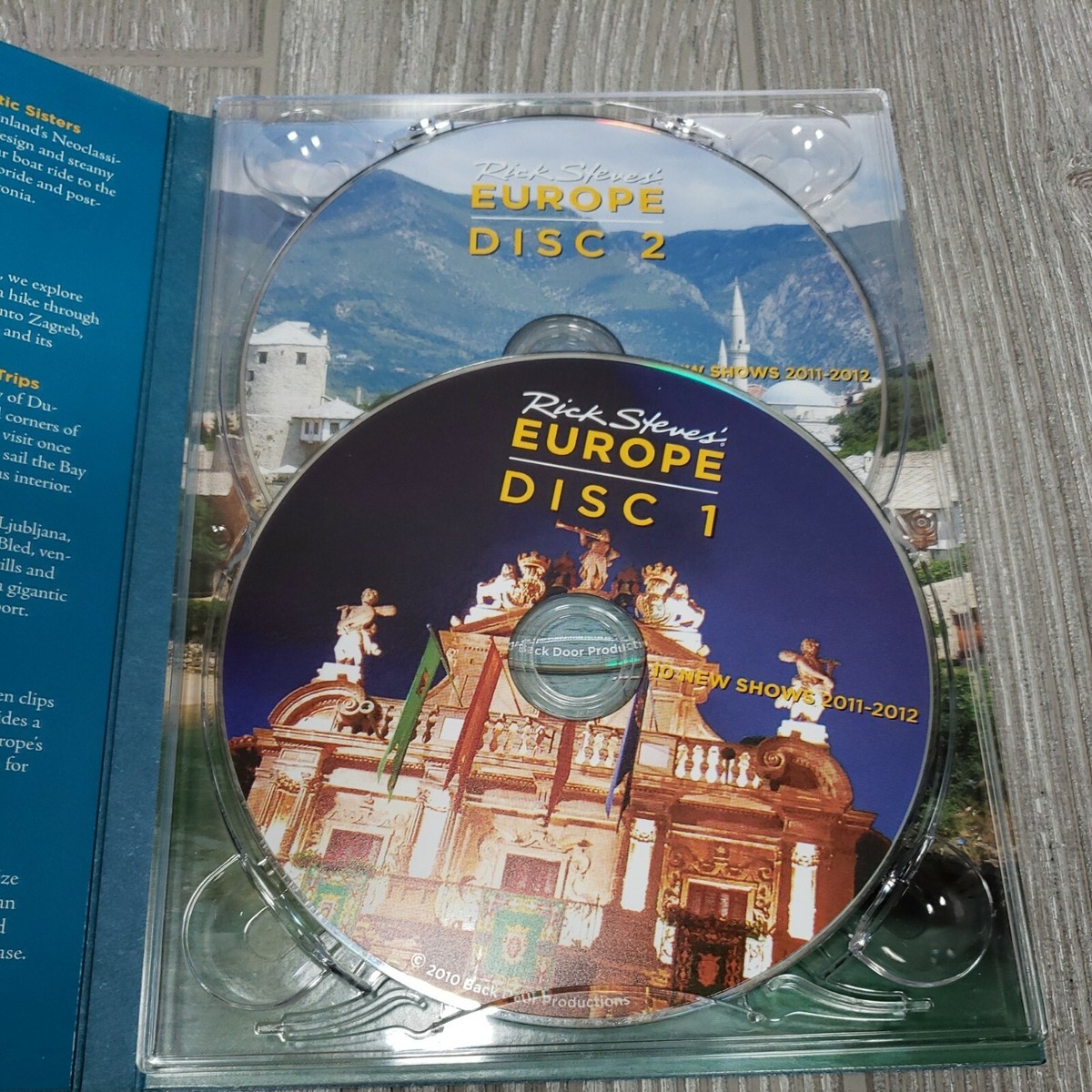 Rick Steves' Europe 10 New Shows DvD 2011-2012 Experience Europe