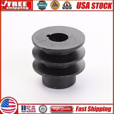 #ad 20mm Bore Double Groove V Belt Pulley Belt Idler Pulley For 168F 170F 7HP Engine $14.42