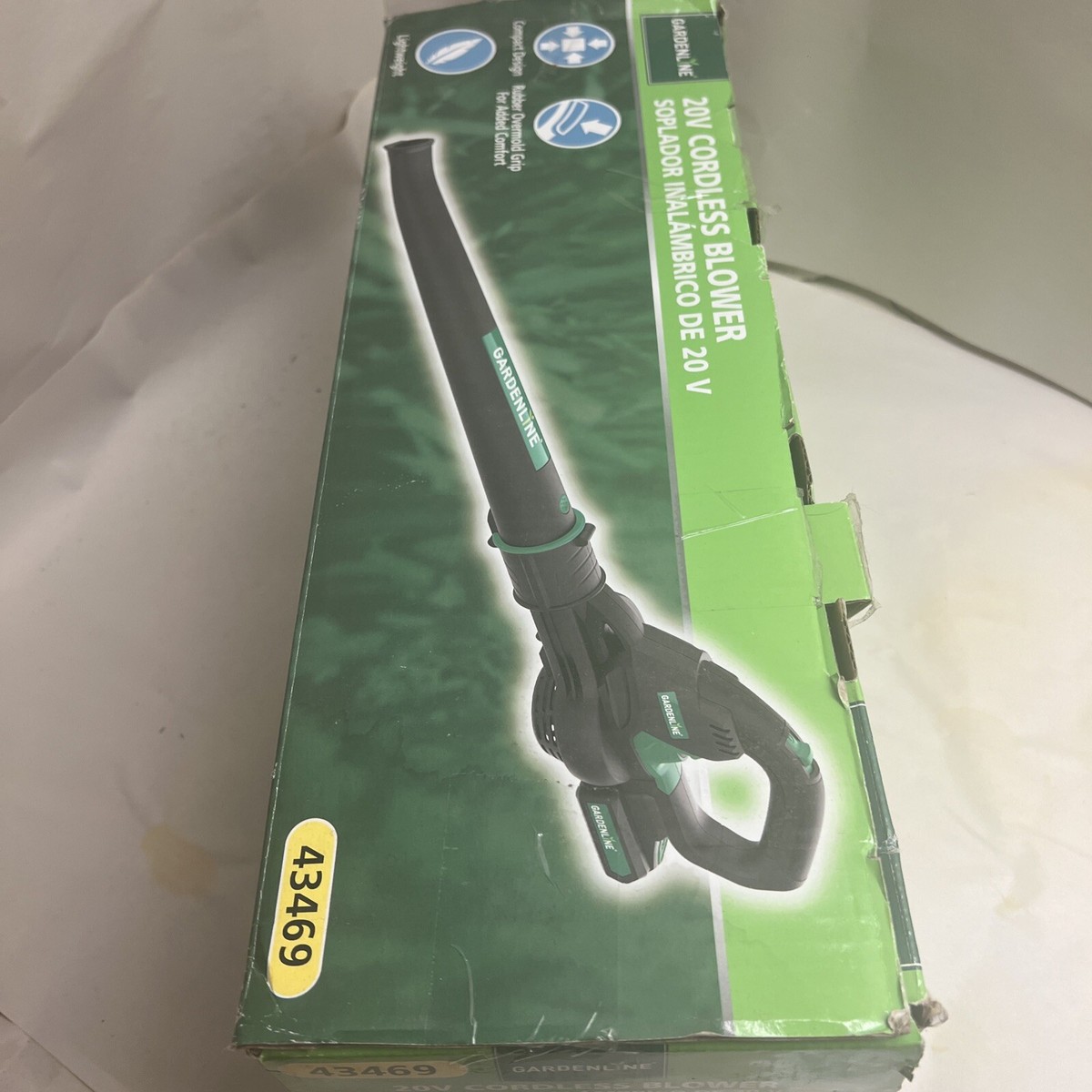 Gardenline 20v Cordless Leaf Blower Tested Working