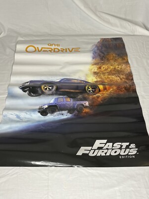 Anki Overdrive Fast & Furious Edition Super Car Remote Control Cars Promo Poster