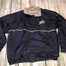 Reebok NHL All-Star Game Jacket Mens XL Atlanta Thrashers 2008 Vented Vtg Zip