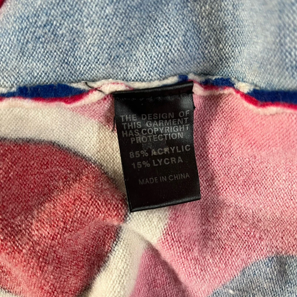 Suéter DE COLECCIÓN Custo Barcelona XS/S Cuentas Y2K Manga Larga *Ver Descripción* Foto 4 de 4