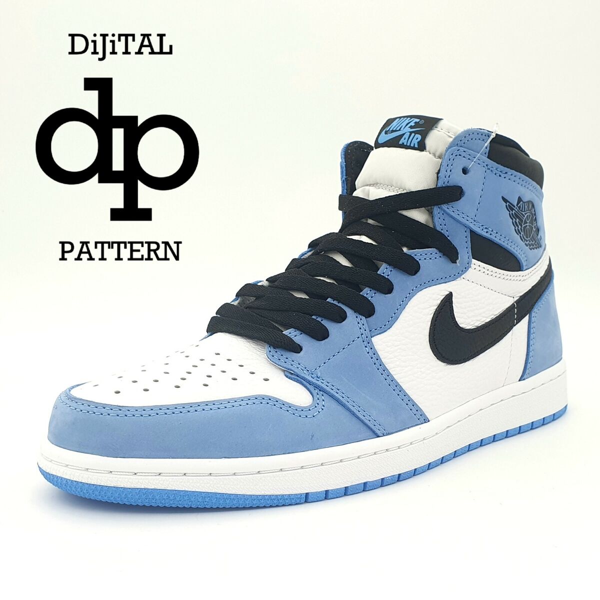 NIKE AIR JORDAN 1 HIGH OG 'UNIVERSITY BLUE' 555088-134 ~ UK NIKE AIR JORDAN 1 HIGH OG 'UNIVERSITY BLUE' 555088-134 ~ UK