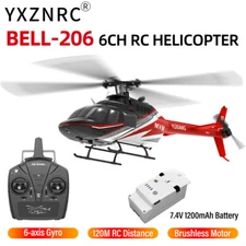 YUXIANG F08 Bell 206 6-Axis 6CH Gyro Hovering Remote Controller RC Helicopter