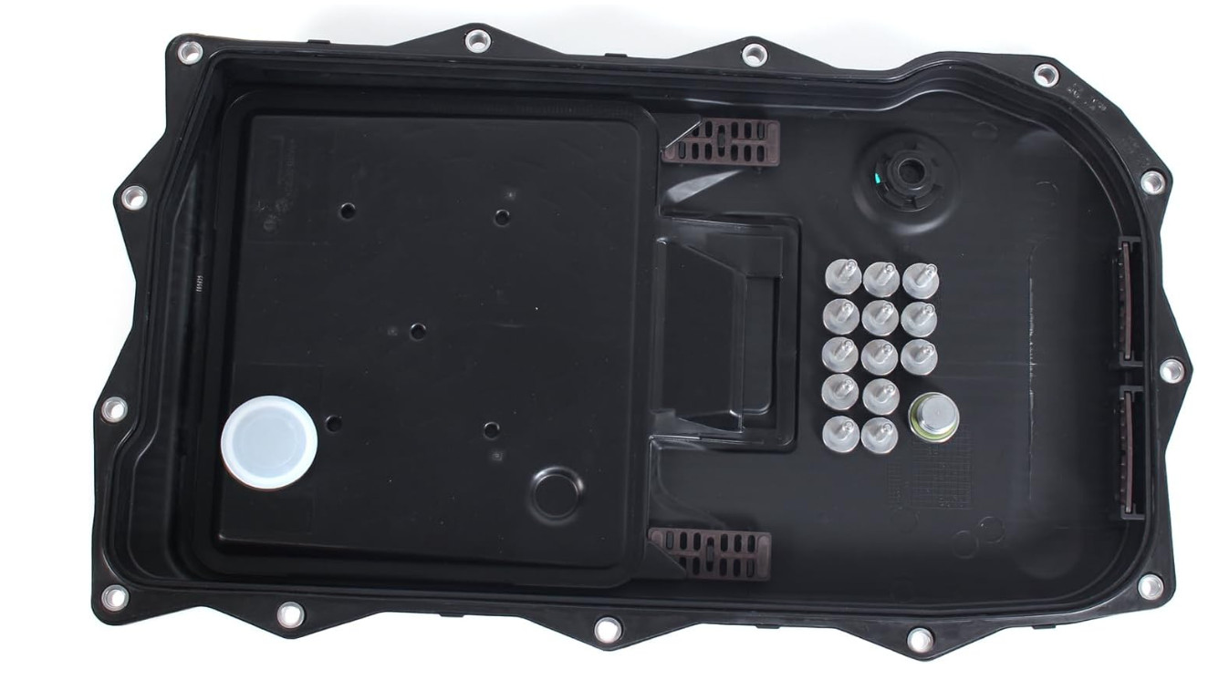 Automatic Transmission Filter With Gasket and Pan With Bolts Assembly Kit