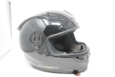Seven Zero Seven Full Face Motorcycle Helmet Black Size Small - Main Image