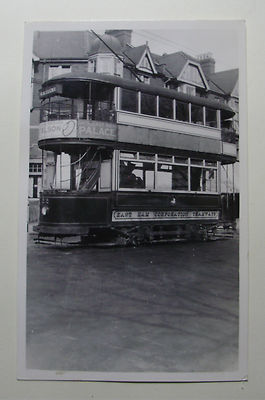 ENG1690 - EAST HAM CORPORATION TRAMWAYS - TRAM No22 PHOTO to R A DOCKS