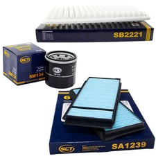 Inspektionspaket Filterset SCT für Mazda 3 Stufenheck 1.4 1.6 BK 80 84 PS 105 PS