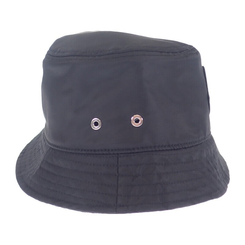【関税&送料込】Moncler Black Canvas Bucket Hat Moncler Hat Bucket Hat Black Size L Unisex TGIS | eBay