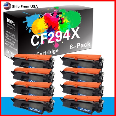8 Pack CF294X 94X Toner Cartridge Uesd for M118 M148 118dw 148fdw Printer