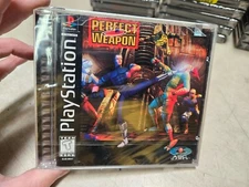 Perfect Weapon (Sony PlayStation 1, 1996) Factory Sealed READ AD