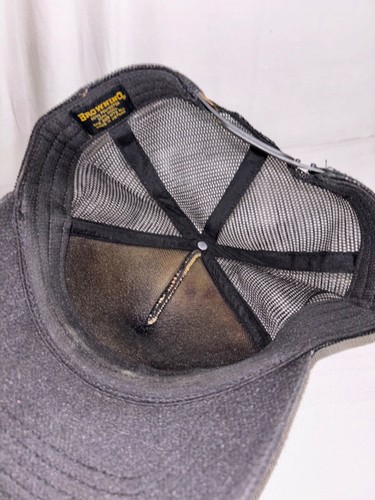 Browning Mesh SnapBack Hunting Hat Black - Picture 4 of 4