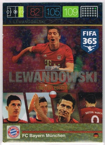 Tarjetas de fútbol americano Panini FIFA 365 2015-2016 Adrenalyn XL ☆ edición limitada ☆ - Imagen 15 de 25