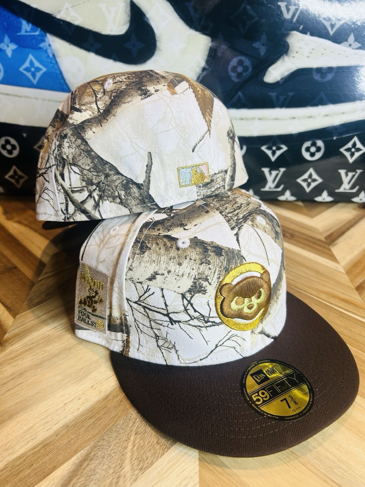 New Era Rahnni Fitteds Snow Camo Chicago Cubs Real Tree Exclusive 7 3/8