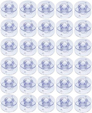 30Pack Plastic Sewing Machine Bobbins for Brother