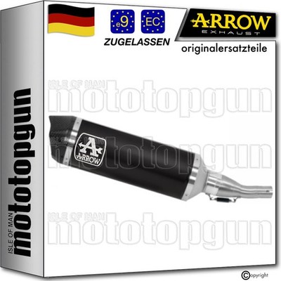 ARROW AUSPUFF OP URBAN ALUMINIUM SCHWARZ C YAMAHA TRICITY 300 2021 21 2022 22
