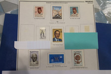 ROYAUME DU MAROC 1968 /69 TIMBRES NEUFS *  trace  charnière VOIR PHOTO