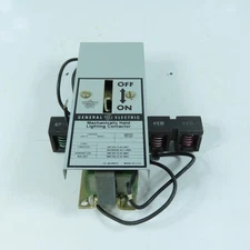 General Electric 15D1G181 55-181095P2 Mechanically Held Lighting Contactor 120V