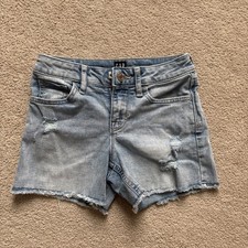 Girls Gap Stretch Midi Jean Short Size 8