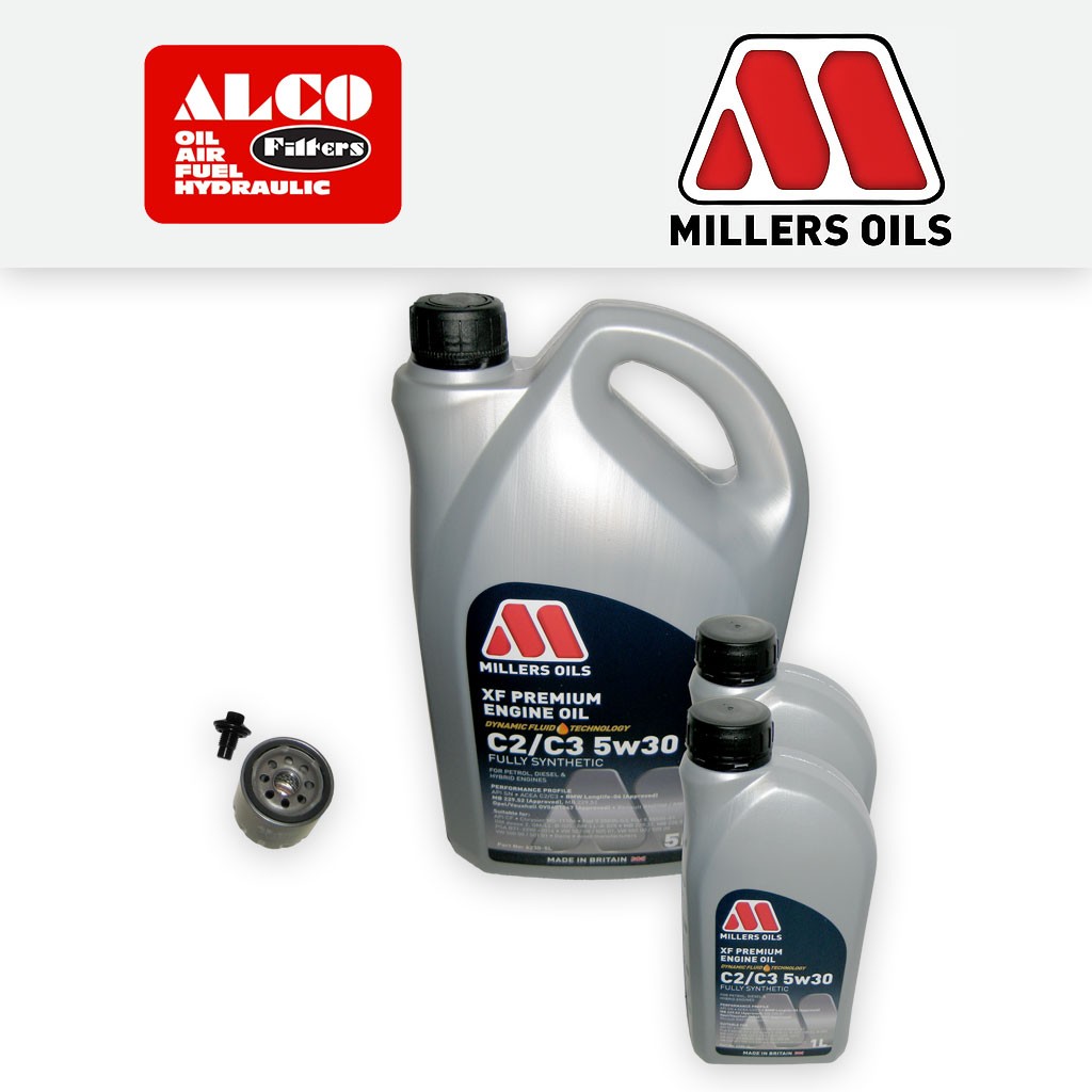 SERVICE KIT for PEUGEOT BOXER 2.2 HDI OIL FILTER +XF C2/C3 OIL (2013-2016)