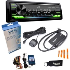 JVC KD-X370BTS Digital Media BT USB Alexa SirusXM Radio Tuner Control Interface