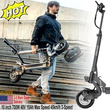 Electric Scooters Drive Commute pro scooter 700W 10'' Folding Off Road E-Scooter