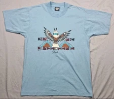 VTG Screen Stars Best Aztec Warchief Colorado Hazelwood Graphic 50/50 Size Large