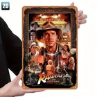 Vintage Movie Poster Tin Metal Signs Home Décor Wall Art 8x12