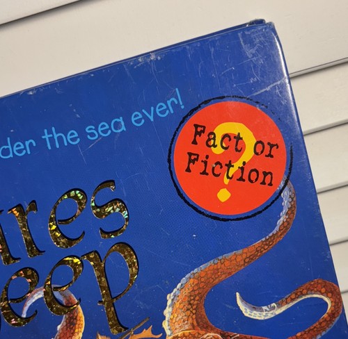 Creatures of the Deep Pop Up Book 1st Edition 2008 Rare POP-UPS Sea Monsters - Picture 14 of 14