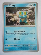 Pokemon Karten Maskerade im Zwielicht 56/167 Froxy