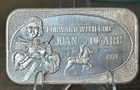 VINTAGE 1974 USSC JOAN OF ARC FINE SILVER ART BAR
